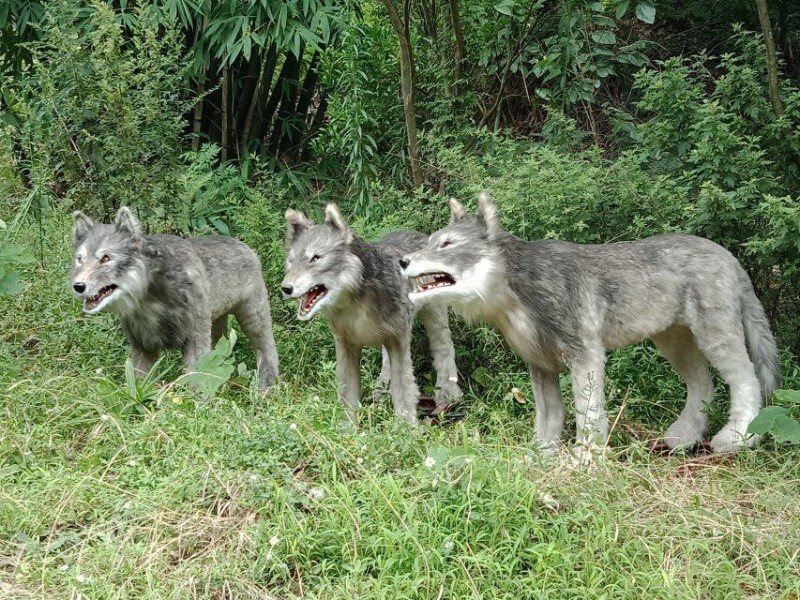 仿真狼 仿真動物 機(jī)械動物